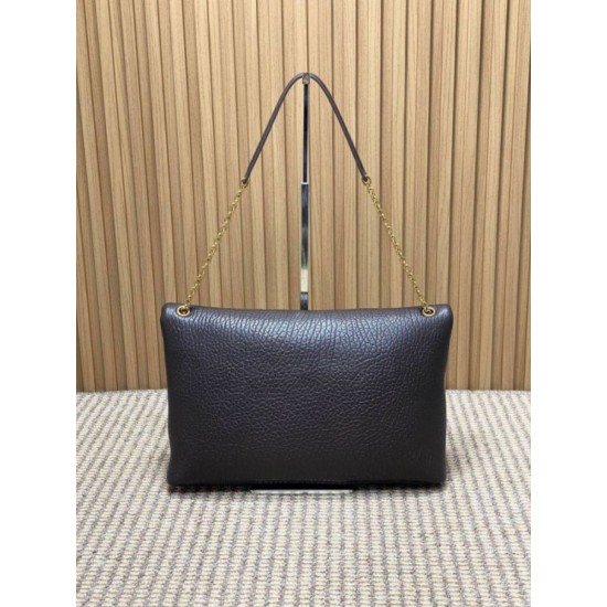 Replica YSL Saint Laurent Cassandre Borsa a busta grande con catena Claret Imitazioni Replica YSL Saint Laurent Cassandre Borsa a busta grande con catena Claret
