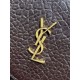 Replica YSL Saint Laurent Cassandre Borsa a busta grande con catena Claret Imitazioni Replica YSL Saint Laurent Cassandre Borsa a busta grande con catena Claret