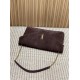 Replica YSL Saint Laurent Cassandre Borse Imitazioni a busta grande con catena scamosciata marrone Imitazioni Replica YSL Saint Laurent Cassandre Borse Imitazioni a busta grande con catena scamosciata marrone