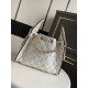 Replica Perfetta a mano Chanel 25 Mini Hobo AS5293 Rafia intrecciata Beige/Nero Imitazioni Replica Perfetta Borse a mano Chanel 25 Mini Hobo AS5293 Rafia intrecciata Beige/Nero