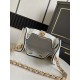 Replica Perfetta a mano Chanel 25 Mini Hobo AS5293 Rafia intrecciata Beige/Nero Imitazioni Replica Perfetta Borse a mano Chanel 25 Mini Hobo AS5293 Rafia intrecciata Beige/Nero