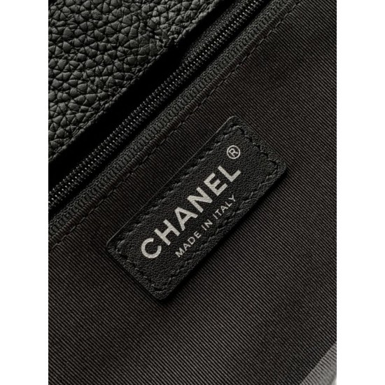 Replica Borse tote Chanel Cerf Executive AS2157 pelle di caviale Nero Imitazioni Replica Borse tote Chanel Cerf Executive AS2157 pelle di caviale Nero