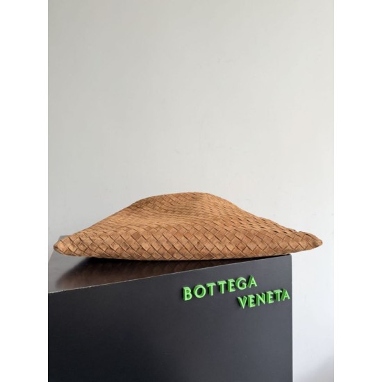 Replica borse griffate a tracolla Bottega Veneta Large Hop pelle scamosciata marrone Imitazioni Replica borse griffate a tracolla Bottega Veneta Large Hop pelle scamosciata marrone