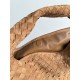 Replica borse griffate a tracolla Bottega Veneta Large Hop pelle scamosciata marrone Imitazioni Replica borse griffate a tracolla Bottega Veneta Large Hop pelle scamosciata marrone