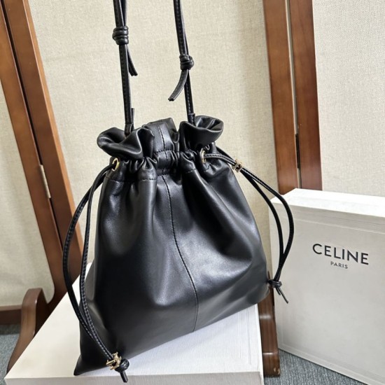 Replica Borse piccola Hobo Celine Crystal Nera Imitazioni Replica Borse piccola Hobo Celine Crystal Nera