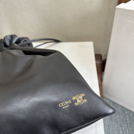 Replica Borse piccola Hobo Celine Crystal Nera Imitazioni Replica Borse piccola Hobo Celine Crystal Nera