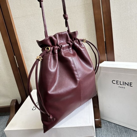 Replica Borse piccola Hobo Celine Crystal Marrone Imitazioni Replica Borse piccola Hobo Celine Crystal Marrone