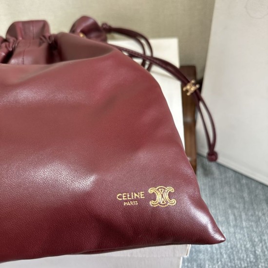 Replica Borse piccola Hobo Celine Crystal Marrone Imitazioni Replica Borse piccola Hobo Celine Crystal Marrone