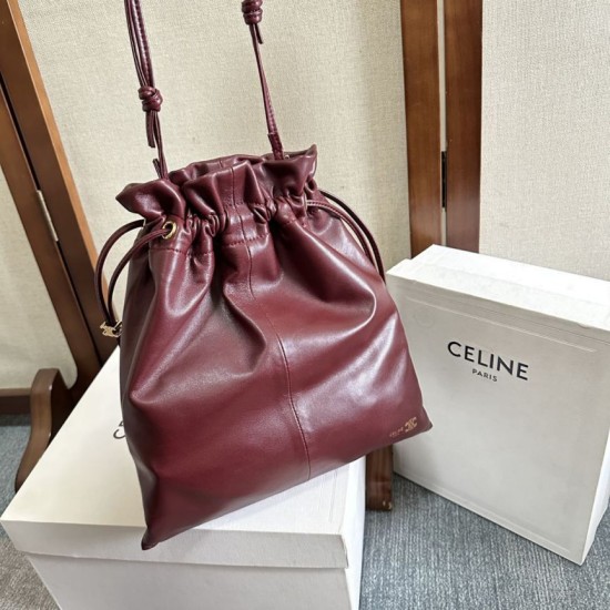 Replica Borse piccola Hobo Celine Crystal Marrone Imitazioni Replica Borse piccola Hobo Celine Crystal Marrone