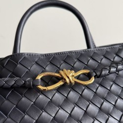 Borse Bottega Veneta Andiamo piccola/media/grande pelle intrecciata Nera Borse Bottega Veneta Andiamo piccola/media/grande pelle intrecciata Nera