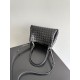 Replica Borse Bottega Veneta Parachute intrecciato nero Imitazioni Replica Borse Bottega Veneta Parachute intrecciato nero