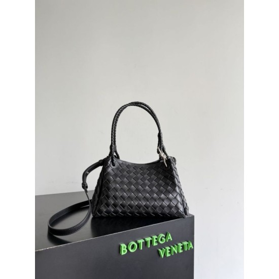 Replica Borse Bottega Veneta Parachute intrecciato nero Imitazioni Replica Borse Bottega Veneta Parachute intrecciato nero