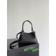 Replica Borse Bottega Veneta Parachute intrecciato nero Imitazioni Replica Borse Bottega Veneta Parachute intrecciato nero