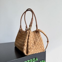 Replica Borse Firmate Bottega Veneta Parachute intrecciato marrone Imitazioni Replica Borse Firmate Bottega Veneta Parachute intrecciato marrone