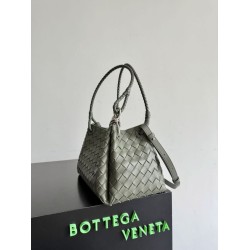 Borsa Bottega Veneta Parachute intrecciato Verde Borsa Bottega Veneta Parachute intrecciato Verde