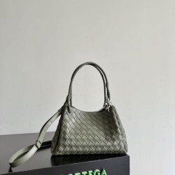 Replica Borsa Bottega Veneta Parachute intrecciato Verde
