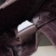 Replica Bora Pari a tracolla Bottega Veneta Campana piccola intrecciata Caffè