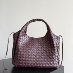 Replica Borsa 1:1 Campana Bottega Veneta media/grande intrecciata Marrone Imitazioni Replica Borsa 1:1 Campana Bottega Veneta media/grande intrecciata Marrone