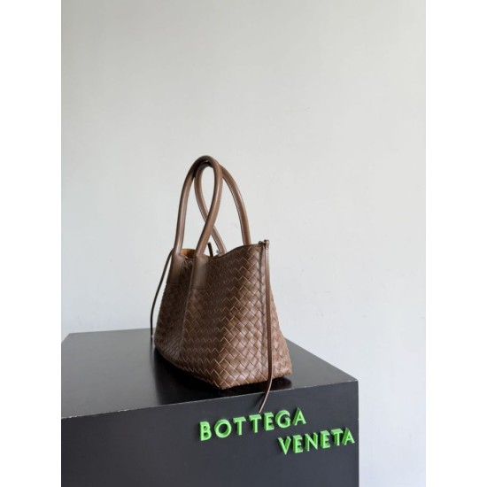 Replica Borse tote reversibile Bottega Veneta Pinacoteca intrecciato Marrone Imitazioni Replica Borse tote reversibile Bottega Veneta Pinacoteca intrecciato Marrone