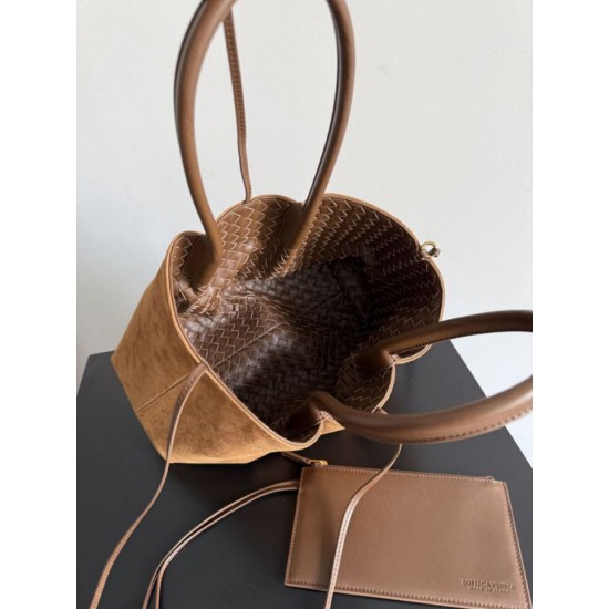 Replica Borse tote reversibile Bottega Veneta Pinacoteca intrecciato Marrone Imitazioni Replica Borse tote reversibile Bottega Veneta Pinacoteca intrecciato Marrone