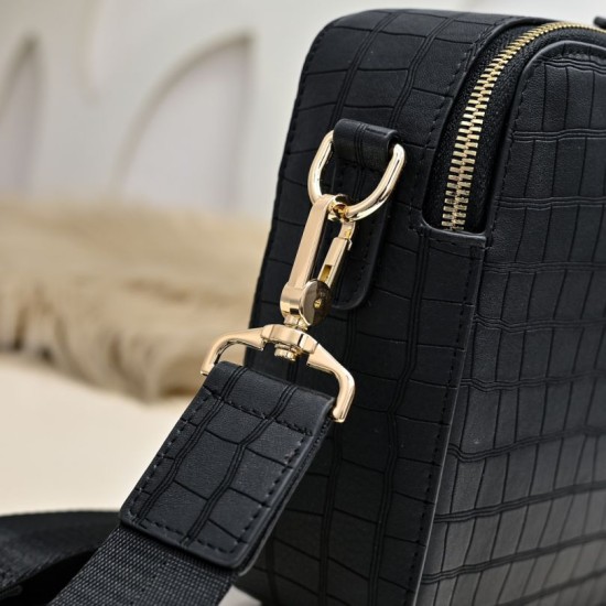Replica Qualità premium Borse Stefano Ricci fantasia coccodrillo Nero Imitazioni Replica Qualità premium Borse Stefano Ricci fantasia coccodrillo Nero