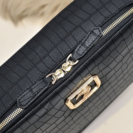 Replica Qualità premium Borse Stefano Ricci fantasia coccodrillo Nero Imitazioni Replica Qualità premium Borse Stefano Ricci fantasia coccodrillo Nero