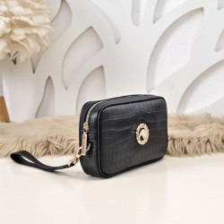 Replica Borsa a mano Stefano Ricci con logo a forma di testa di cavallo color oro Imitazioni Replica Borsa a mano Stefano Ricci con logo a forma di testa di cavallo color oro