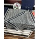 Replica Sciarpa Dior Oblique misto cashmere blu navy 65x185 Imitazioni Replica Sciarpa Dior Oblique misto cashmere blu navy 65x185
