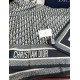 Replica Sciarpa Dior Oblique misto cashmere blu navy 65x185 Imitazioni Replica Sciarpa Dior Oblique misto cashmere blu navy 65x185