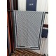 Replica Sciarpa Dior Oblique misto cashmere blu navy 65x185 Imitazioni Replica Sciarpa Dior Oblique misto cashmere blu navy 65x185