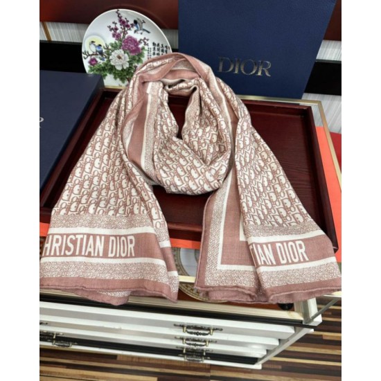 Replica Sciarpa Dior Oblique misto cashmere Rosa 65x185 Imitazioni Replica Sciarpa Dior Oblique misto cashmere Rosa 65x185