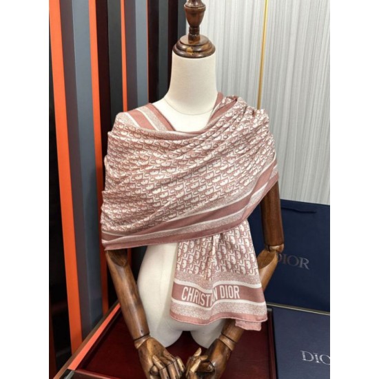 Replica Sciarpa Dior Oblique misto cashmere Rosa 65x185 Imitazioni Replica Sciarpa Dior Oblique misto cashmere Rosa 65x185