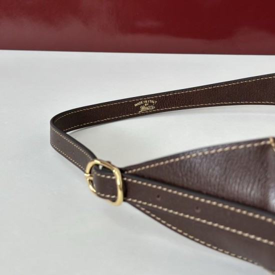 Replica Borsa a tracolla piccola Gucci Jackie Slim 863136/863137 Marrone Imitazioni Replica Borsa a tracolla piccola Gucci Jackie Slim 863136/863137 Marrone