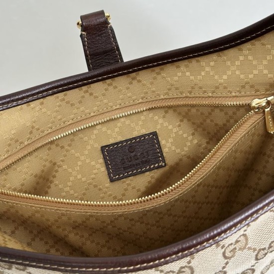 Replica Borsa a tracolla piccola Gucci Jackie Slim 863136/863137 Marrone Imitazioni Replica Borsa a tracolla piccola Gucci Jackie Slim 863136/863137 Marrone