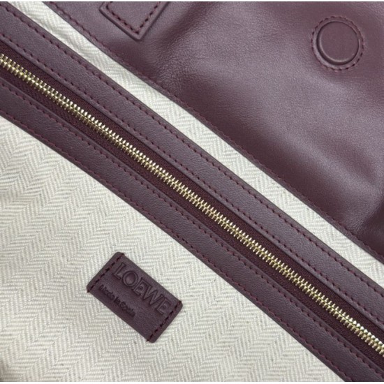 Replica Borsa a mano grande Loewe Flamenco nappa Gendi Rosso Imitazioni Replica Borsa a mano grande Loewe Flamenco nappa Gendi Rosso