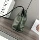 Replica Borsa a mano Mini Loewe Flamenco nappa verde
