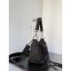 Replica Borse Firmate  a tracolla piccola Balenciaga Le City Moto nylon nera