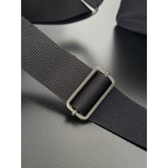 Replica Borse Firmate  a tracolla piccola Balenciaga Le City Moto nylon nera