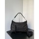 Replica Borse a tracolla media Balenciaga Le City Moto in nylon nero Imitazioni Replica Borse a tracolla media Balenciaga Le City Moto in nylon nero