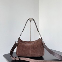 Replica Borsa a tracolla piccola Balenciaga Le City scamosciata marrone Imitazioni Replica Borsa a tracolla piccola Balenciaga Le City scamosciata marrone