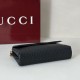 Replica Borsa a tracolla media Gucci GG rilievo con catena 857622 Nero Imitazioni Replica Borsa a tracolla media Gucci GG rilievo con catena 857622 Nero