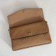 Replica Borsa a tracolla Gucci media con motivo GG goffrato e catena 857622 marrone chiaro