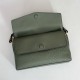 Replica Borsa a tracolla Gucci media con motivo GG goffrato e catena 857622 verde Imitazioni Replica Borsa a tracolla Gucci media con motivo GG goffrato e catena 857622 verde