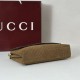 Replica Borsa a tracolla Gucci media con motivo GG goffrato e catena 857622 scamosciata marrone