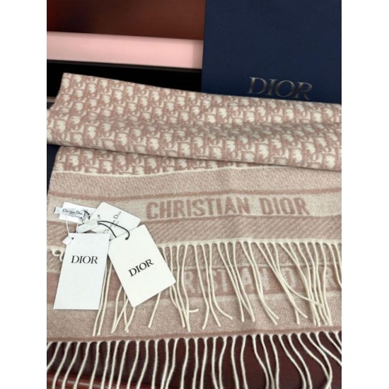 Replica Alta gamma Sciarpa frange Dior Oblique cashmere blu navy/écru 45 x 200 Rosa Imitazioni Replica Alta gamma Sciarpa frange Dior Oblique cashmere blu navy/écru 45 x 200 Rosa