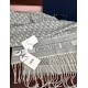 Replica Alta gamma Sciarpa frange Dior Oblique cashmere blu navy/écru 45 x 200 grigio Imitazioni Replica Alta gamma Sciarpa frange Dior Oblique cashmere blu navy/écru 45 x 200 grigio