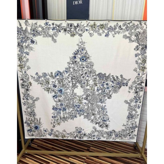 Replica Dettagli perfetti Sciarpa Mitzah in seta e cashmere multicolore Dior D-Floral 140 x 140 01 Imitazioni Replica Dettagli perfetti Sciarpa Mitzah in seta e cashmere multicolore Dior D-Floral 140 x 140 01