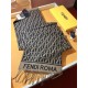 Replica Sciarpa Fendi FF in misto lana e cashmere nera/marrone 32 x 200 Imitazioni Replica Sciarpa Fendi FF in misto lana e cashmere nera/marrone 32 x 200