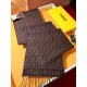 Replica Pari Sciarpa Fendi FF in misto lana e cashmere bordeaux 32 x 200 Imitazioni Replica Pari Sciarpa Fendi FF in misto lana e cashmere bordeaux 32 x 200