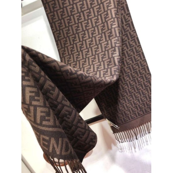 Replica Pari Sciarpa Fendi FF in misto lana e cashmere bordeaux 32 x 200 Imitazioni Replica Pari Sciarpa Fendi FF in misto lana e cashmere bordeaux 32 x 200